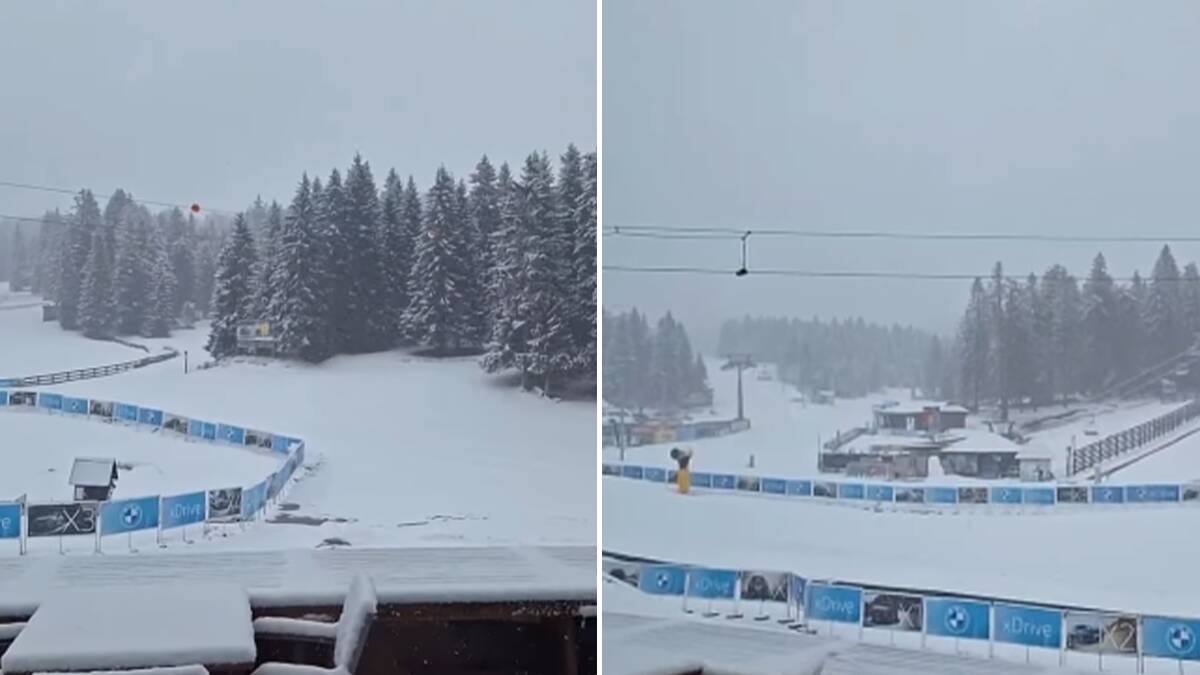 Ovde je izmeren minus i sve je pod snegom: Nestvarni prizori usred aprila (Video)