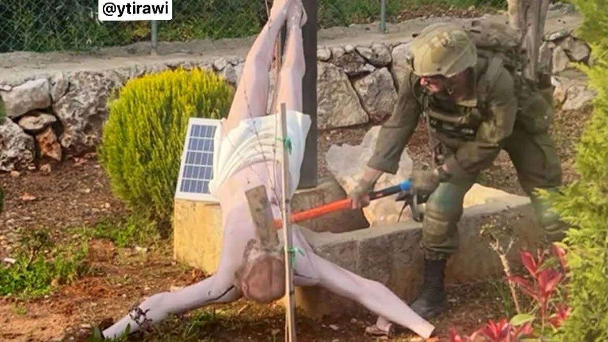 Izraelci divljački razbili statuu Isusa u Libanu: Oglasila se vojska, evo kako su reagovali na ovaj čin (Foto)