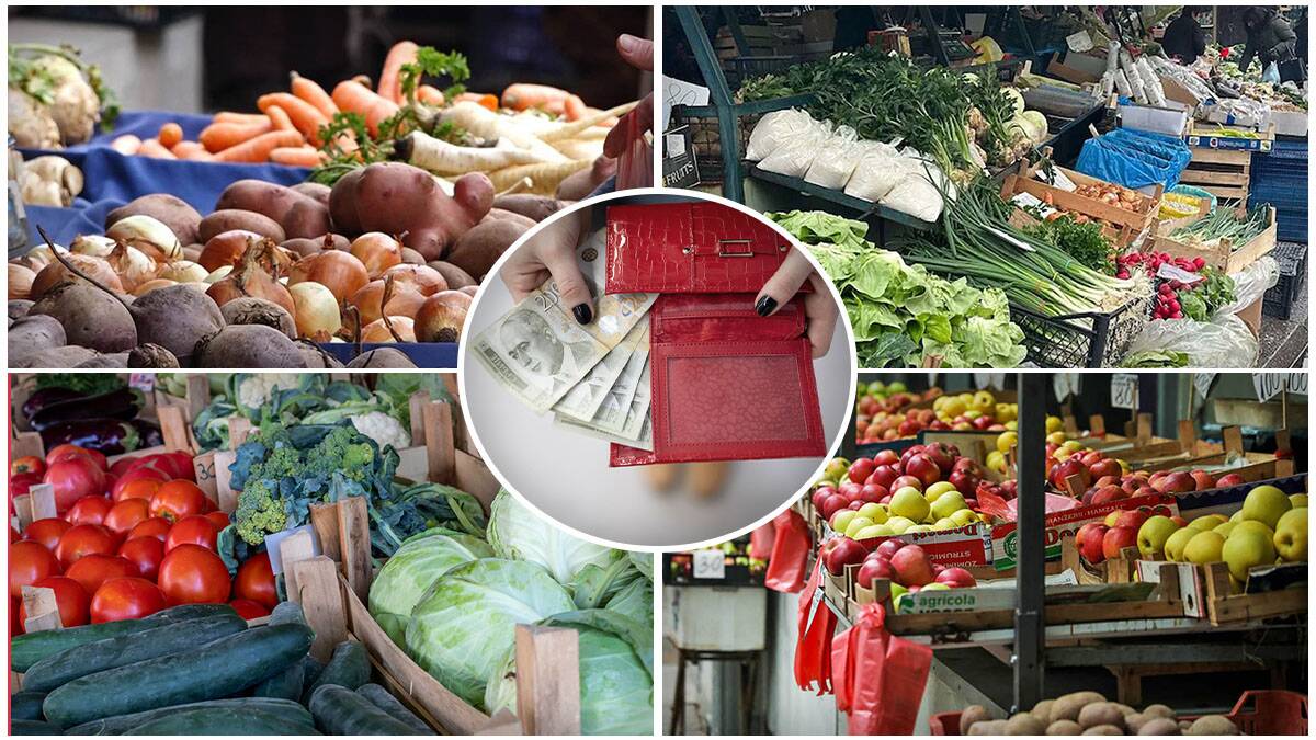 Paradajz 700, krompirići 1.000, a malina i do 3.500: Iznenađujuće cene voća i povrća na pijacama