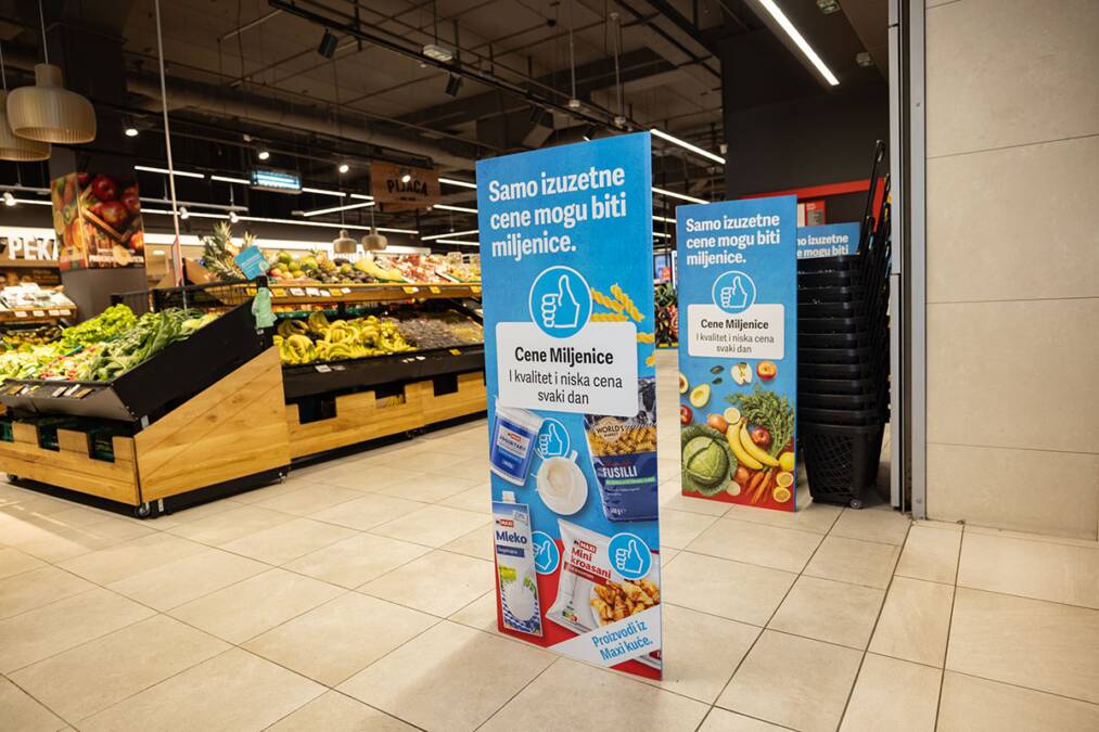 TRGOVINSKI LANAC MAXI PREDSTAVIO VIŠE STOTINA PROIZVODA PO REDOVNO NISKOJ CENI
