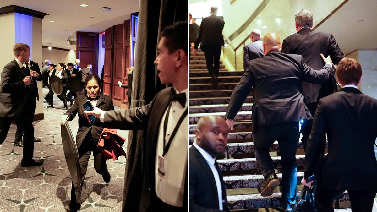 "Panika je eksplodirala, gosti su u sekundi bili pod stolovima": Svedok o dramatičnim scenama u Vašingtonu