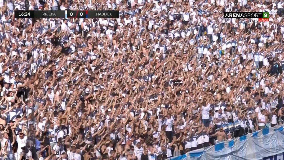Bruka u Hrvatskoj: Derbi počeo pominjanjem Partizana, završen jezivim uvredama za Srbe