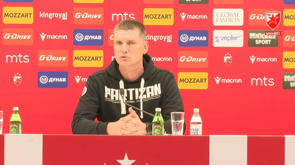 "Teško je priznati da je ovo realnost Partizana": Blagojeviću Zvezda pokazala i dobre stvari