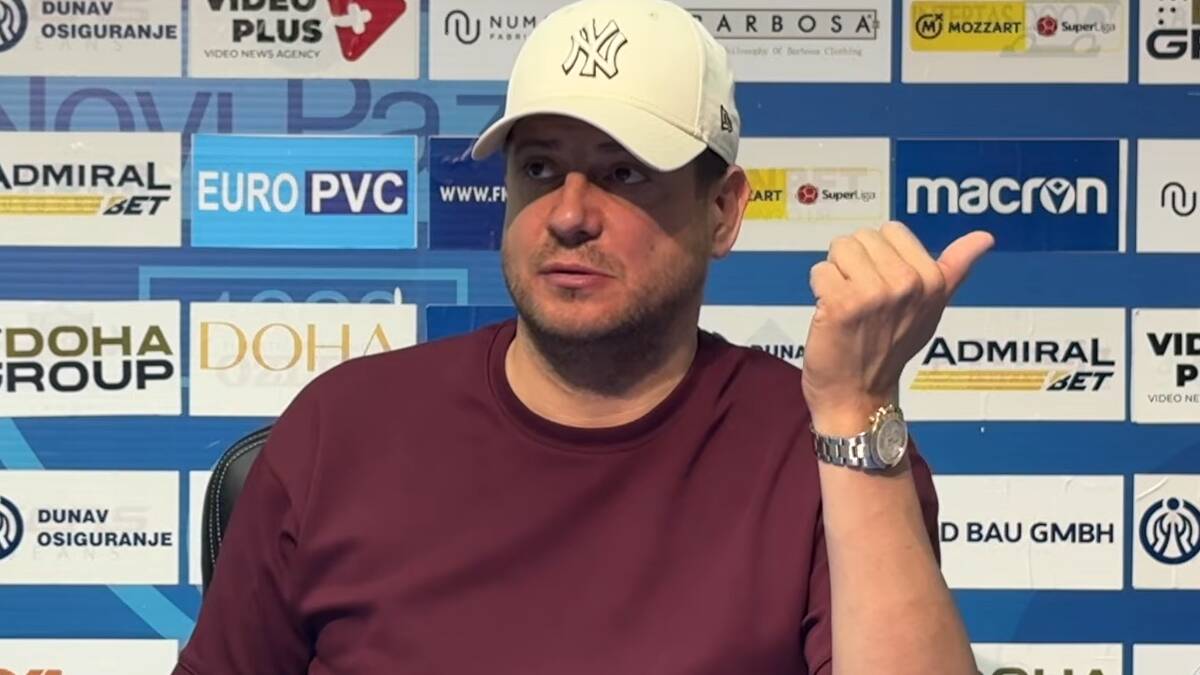 Lalatović šokirao sve u Novom Pazaru: Bliži sam odlasku, iskreno vam kažem