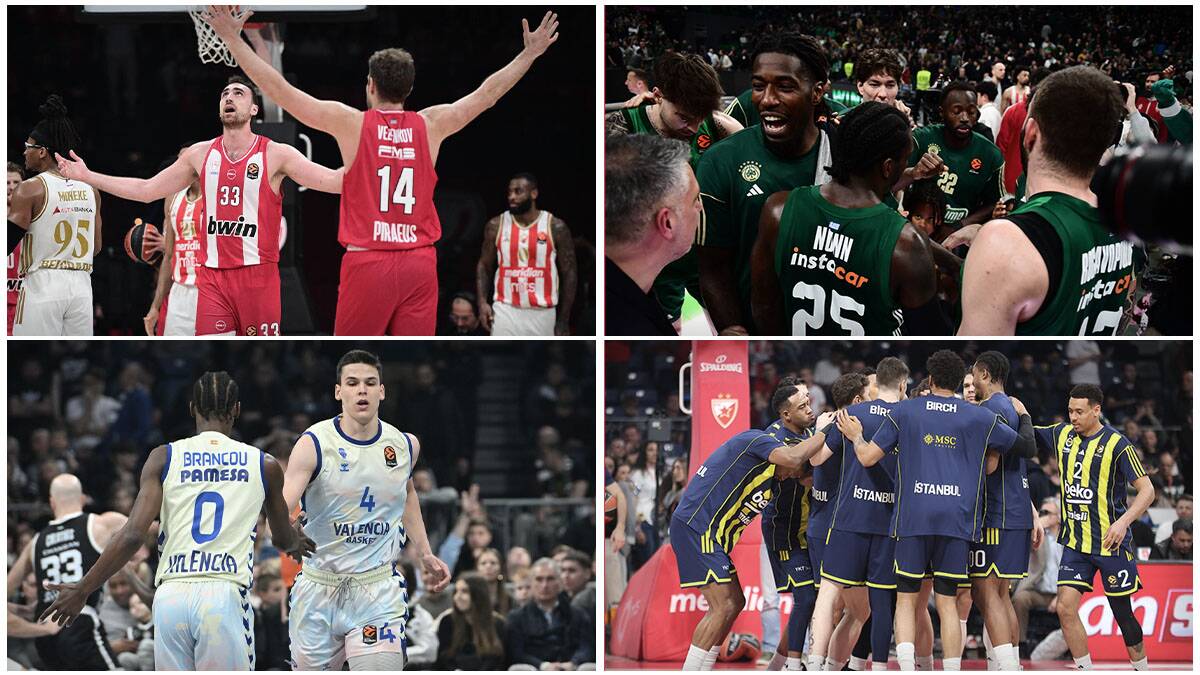 Vreme je za završnicu Evrolige: Sve informacije o plej-ofu, ko će proći na fajnal-for?