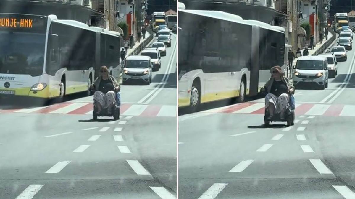 "Ko je ova diva?": Splićanka u kolicima postala zvezda TikToka, snimak za samo dva dana pregledalo 400.000 ljudi (Video)
