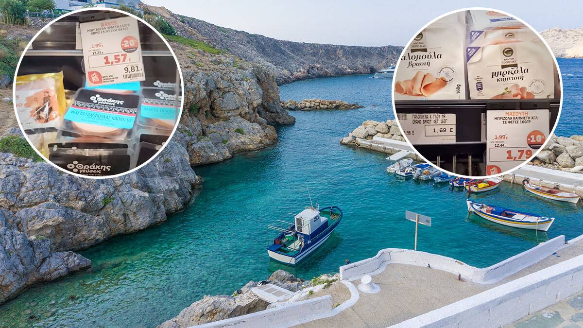 Hleb 160, a 6 jaja 300 dinara: Pogledajte cene hrane u Grčkoj, iznenadićete se