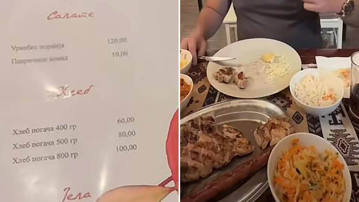 Kafa 9, čorba 50, a kosabica 150 dinara: Gosti u neverici kada vide račun u ovom mestu u Srbiji