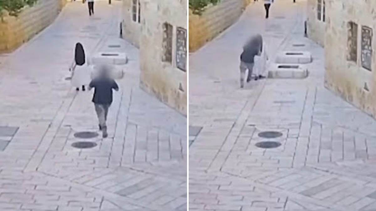 Jeziv snimak iz Jerusalima: Brutalno napao časnu sestru s leđa, javnost zgrožena (Video) 