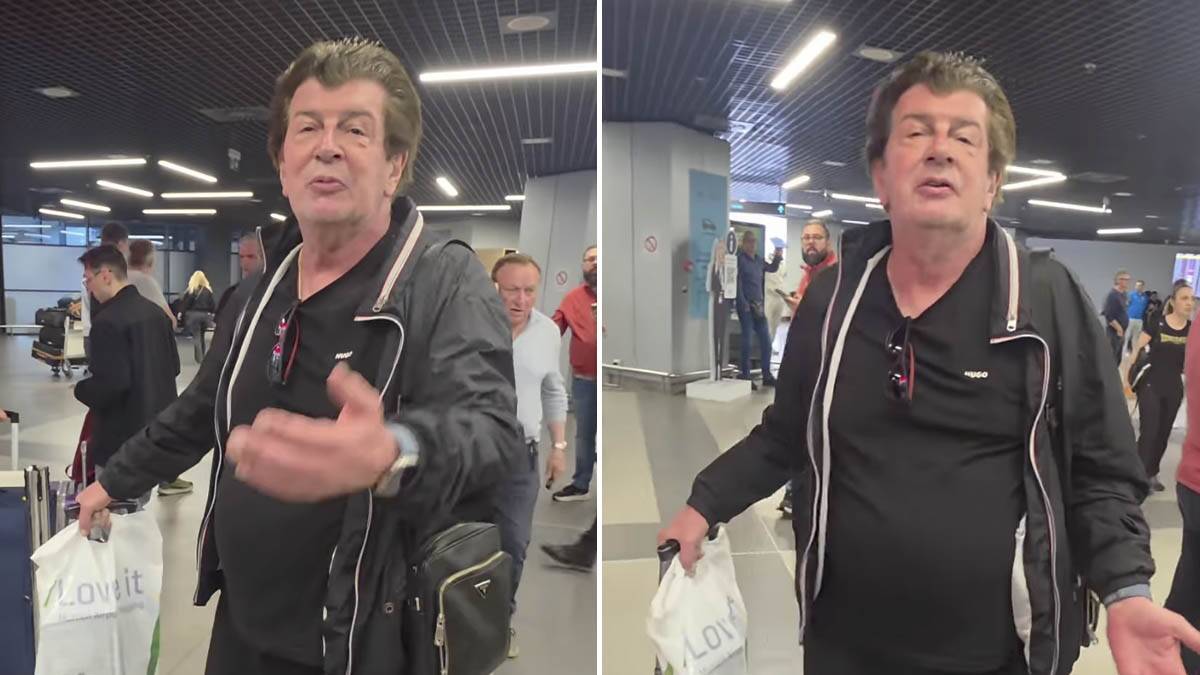 Skandalozno ponašanje Bajage na aerodromu: Počeo da besni i dobacuje, pojavio se snimak incidenta (Video)