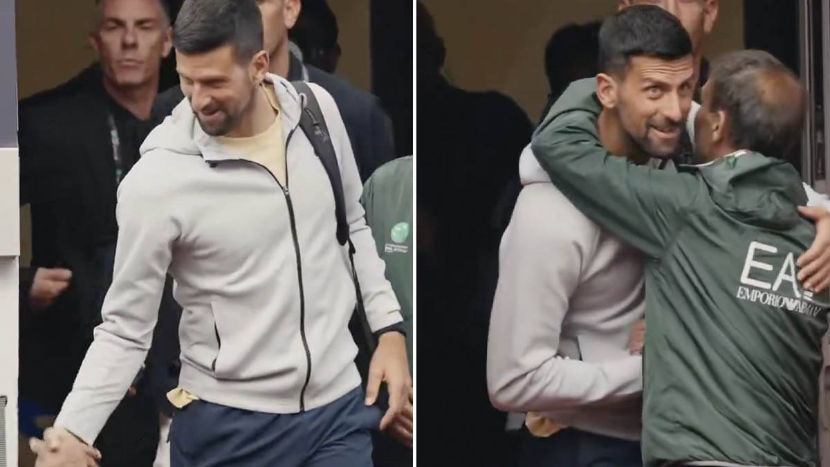 Novak Đoković se vratio na teren: Pogledajte oduševljene navijače na tribinama u Rimu
