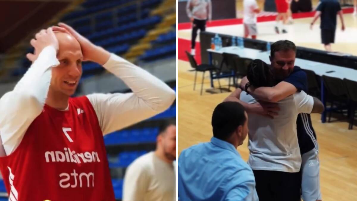 Zaboravljeni košarkaš Zvezde iznenadio sve u Pioniru: Pred rastanak se vratio u halu, pogledajte reakcije
