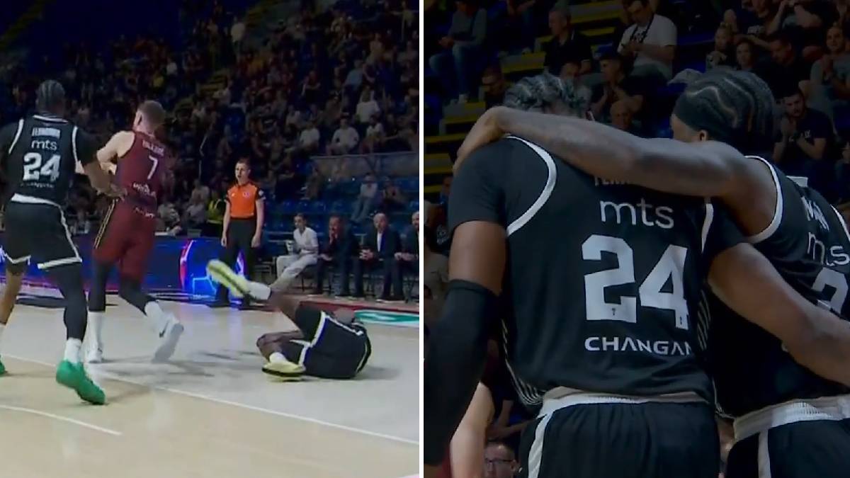Povredio se Šejk Milton: Partizan ostao bez važnog igrača za KLS