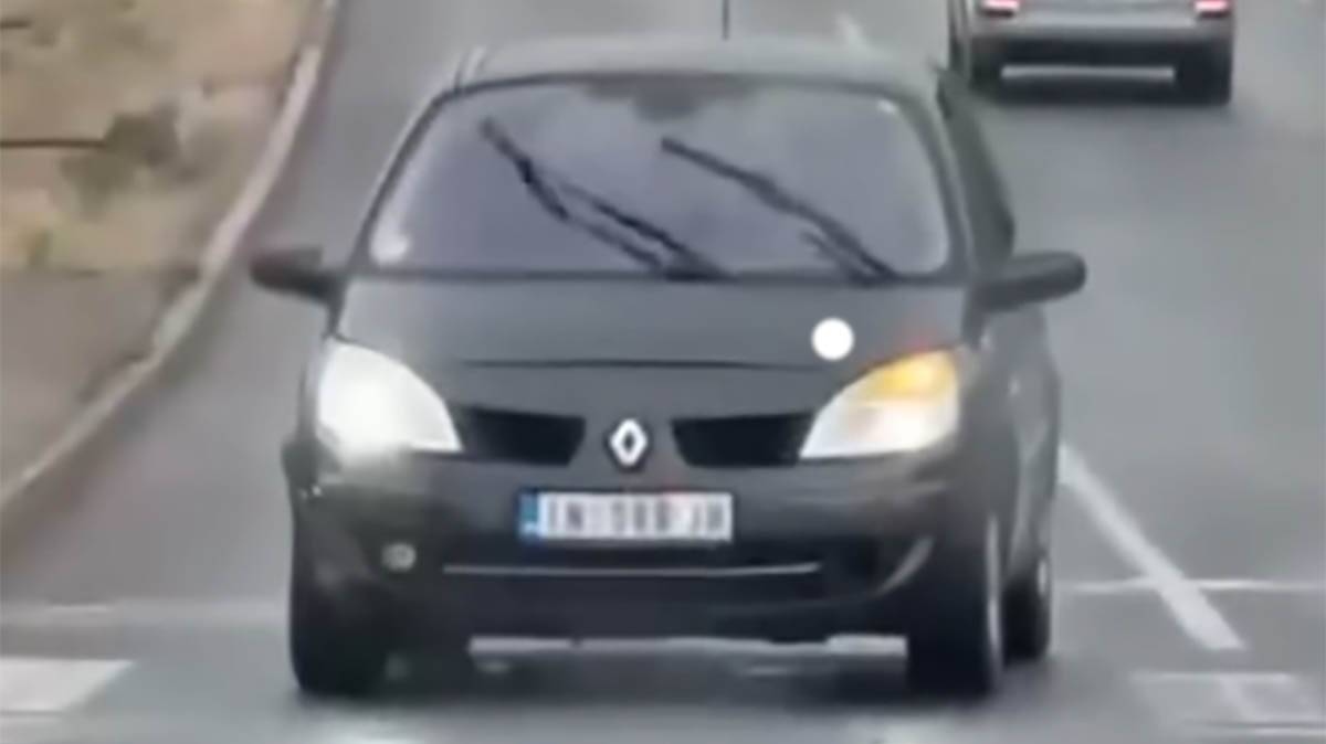 Vozač dao migavac, ali u suprotnom smeru: Novi bahati potez na Pupinovom mostu (Video)