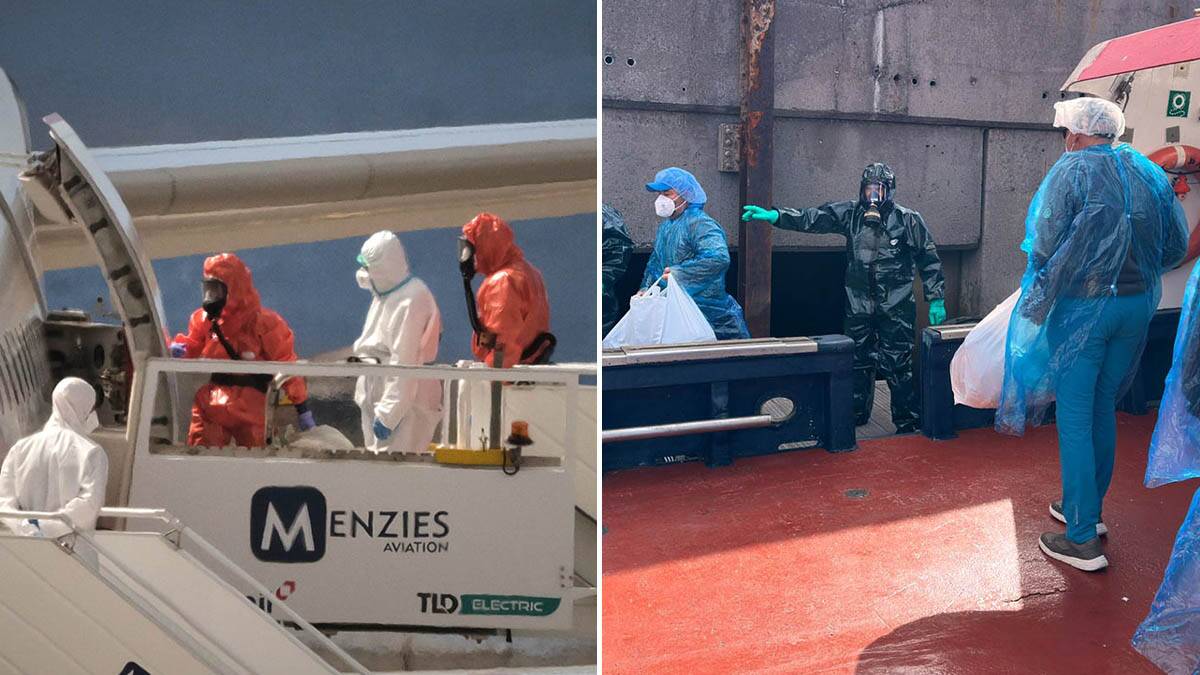 Putnici sa "kruzera smrti" pod strogim merama: Smešteni u specijalni centar najviše izolacije i kontrole (Foto)