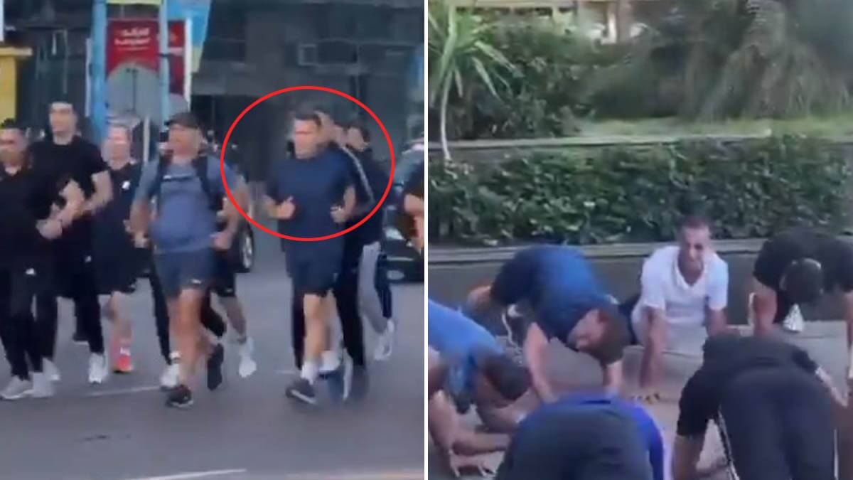 Snimci Makrona iz Egipta zapalili mreže: Izveo obezbeđenje i narod na ulicu, pa pokazao koliko je spreman (Video)