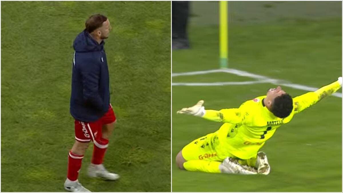 Arnautović nije mogao da gleda penal seriju: Kamere snimile šta je as Zvezde radio dok je drama bila na vrhuncu