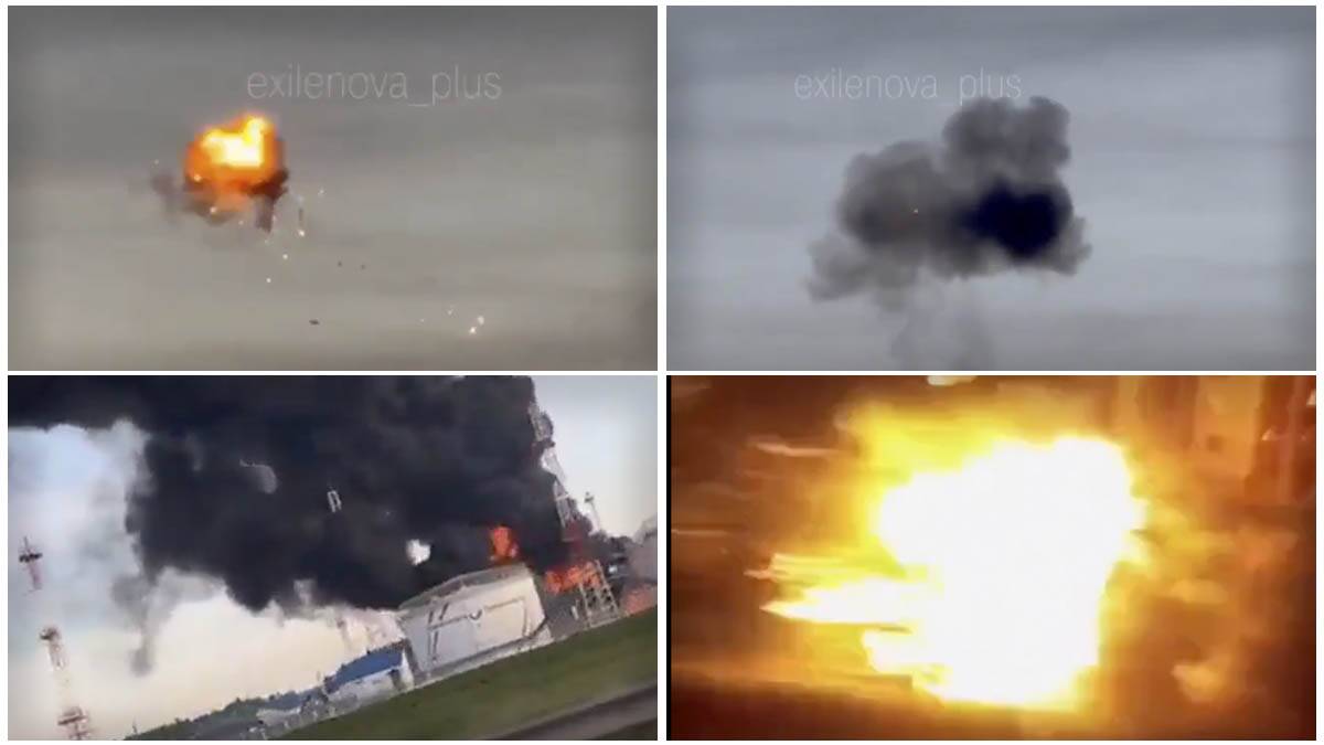 Dronovi stigli do srca Rusije, odjekuju eksplozije: Najmanje troje mrtvih u masovnom napadu, totalni haos (Video)
