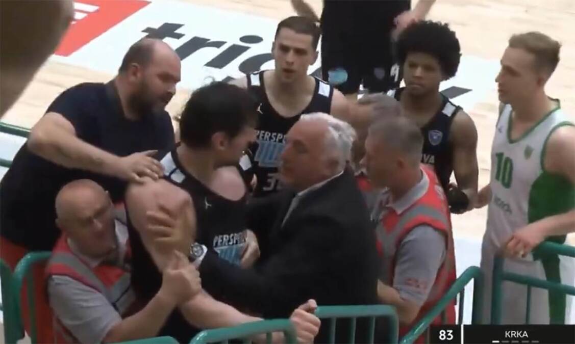 Boban Marjanović napravio haos u Sloveniji: Srpskog košarkaša nikad nismo videli ovakvog