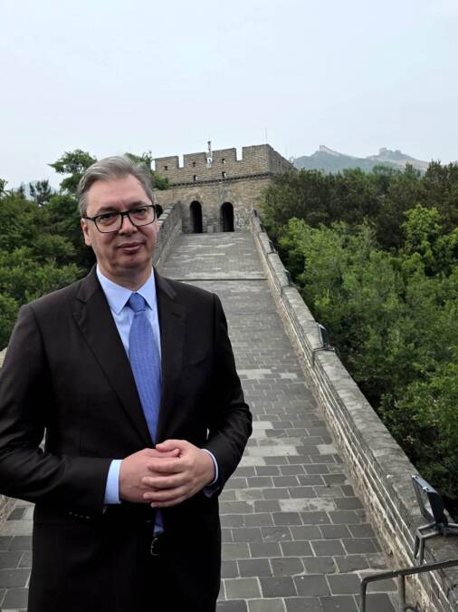 Vučić se oglasio nakon obilaska Kineskog zida: "Osetio sam posebnu emociju"