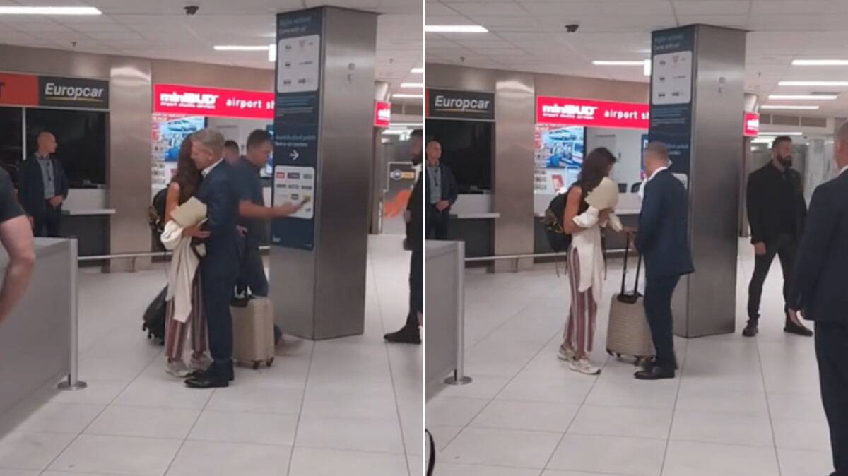 Novi mađarski premijer čekao nju na aerodromu sa buketom ruža: Konačno uhvaćena njegova vatrena devojka (Video)