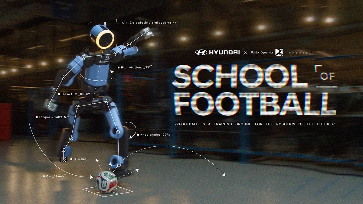 Hyundai predstavlja kampanju „Škola fudbala“ sa humanoidnim robotom Atlas u susret FIFA Svetskom prvenstvu 2026™