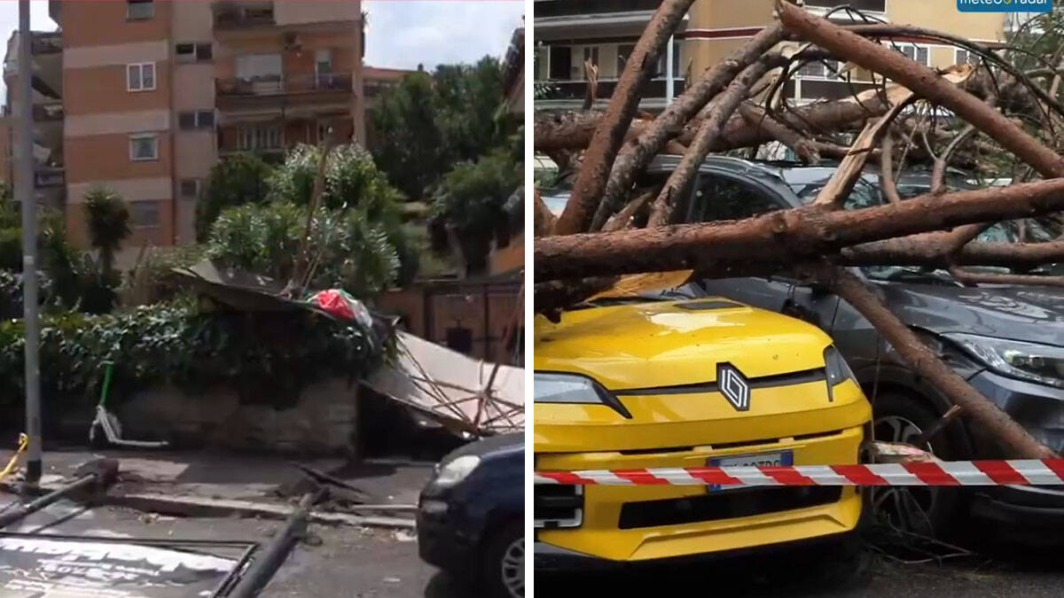 "Mislio sam da ću umreti": Snažan tornado pogodio Rim, šire se zastrašujući prizori katastrofe (Video)
