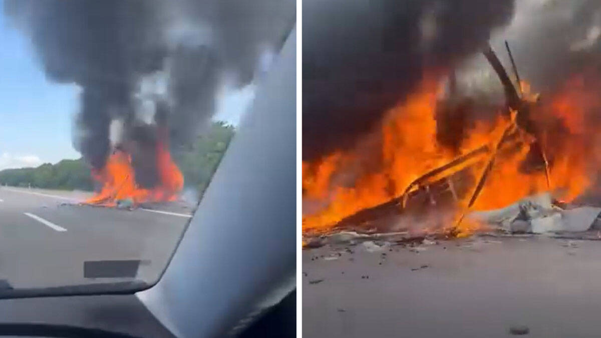 Veliki požar na auto-putu Beograd - Niš: Kolone na putu zbog vatrene buktinje (Video)