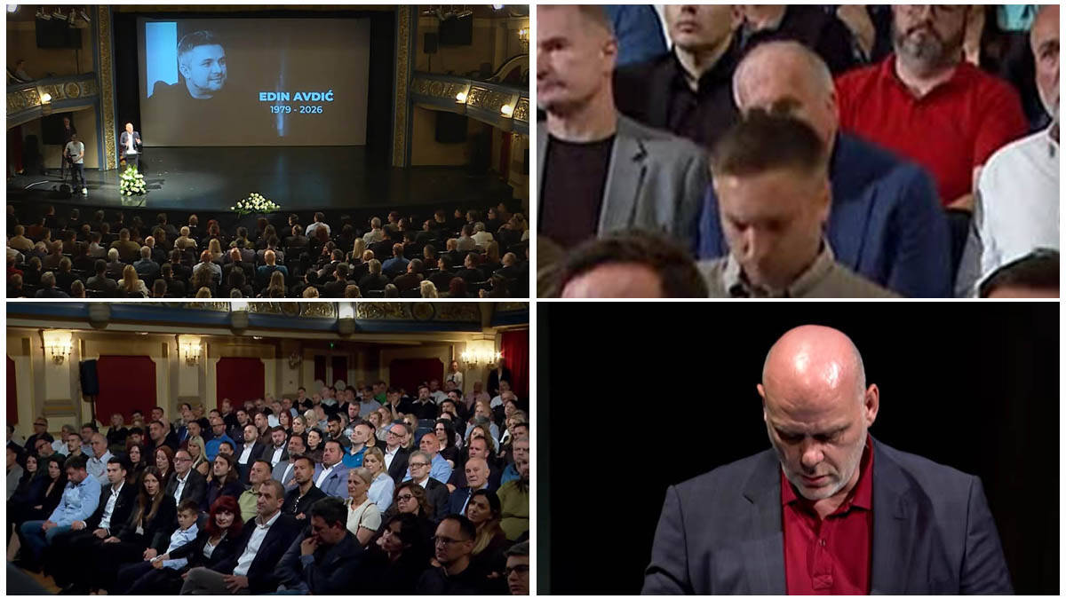 Emotivna komemoracija Edinu Avdiću u Sarajevu: Došli Željko,