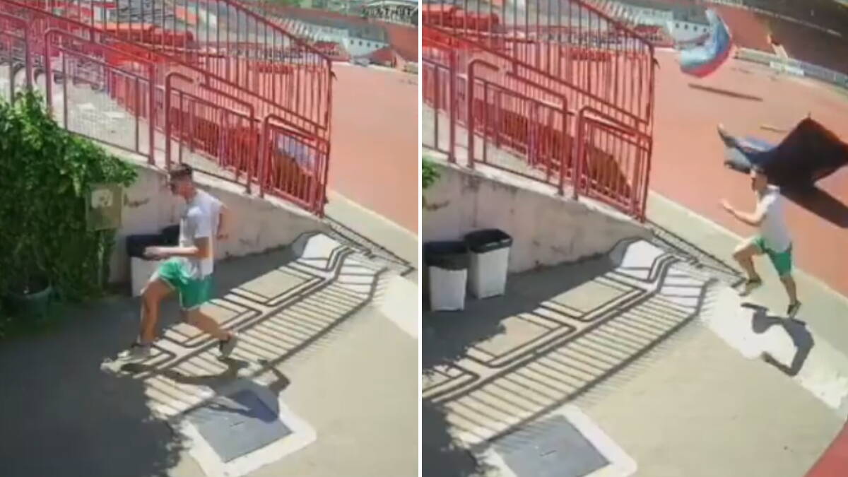 Haos na stadionu Vojvodine, atletičar bežao da sačuva živu g