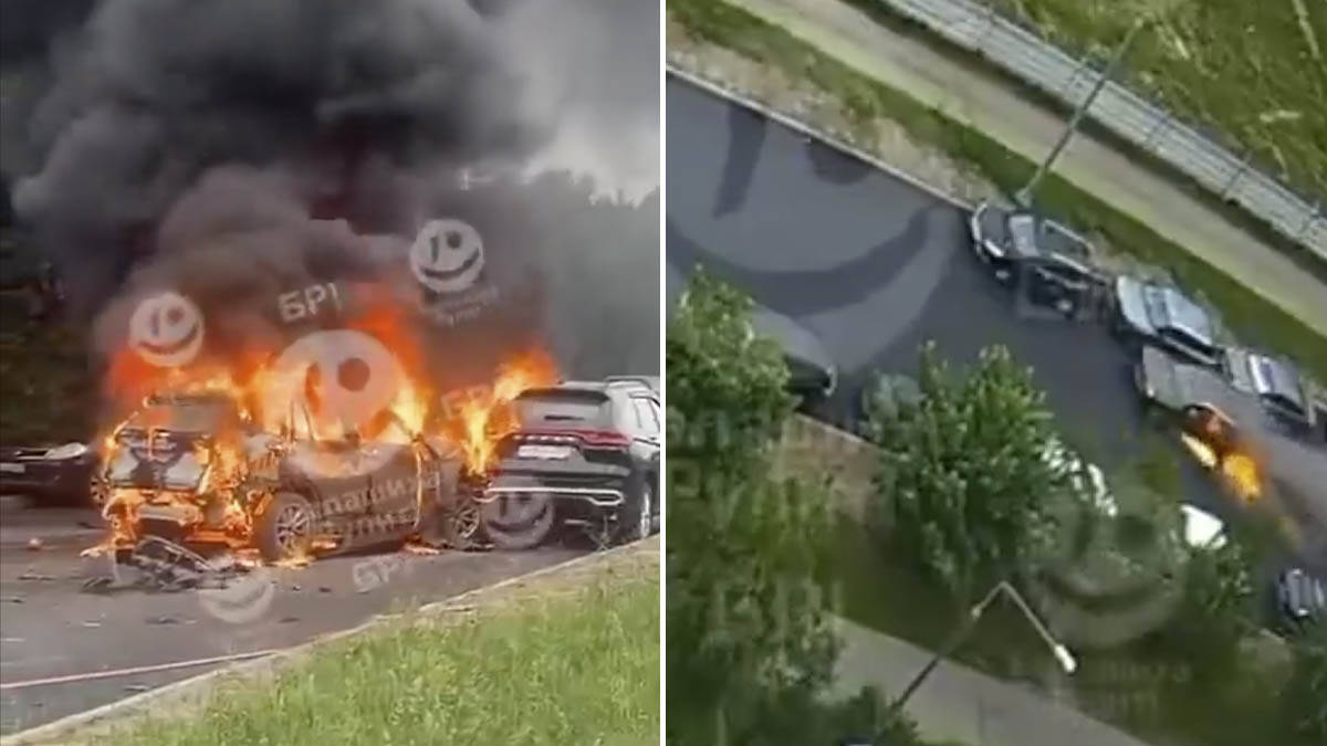 Odjeknula eksplozija u blizini Moskve, auto dignut u vazduh: