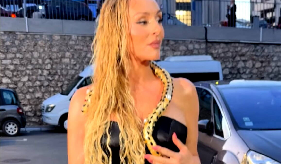Anabela sa zmijom oko vrata stigla na koncert devedesetih: Oduvala sve izgledom, pa otkrila zašto Vesna nije tu
