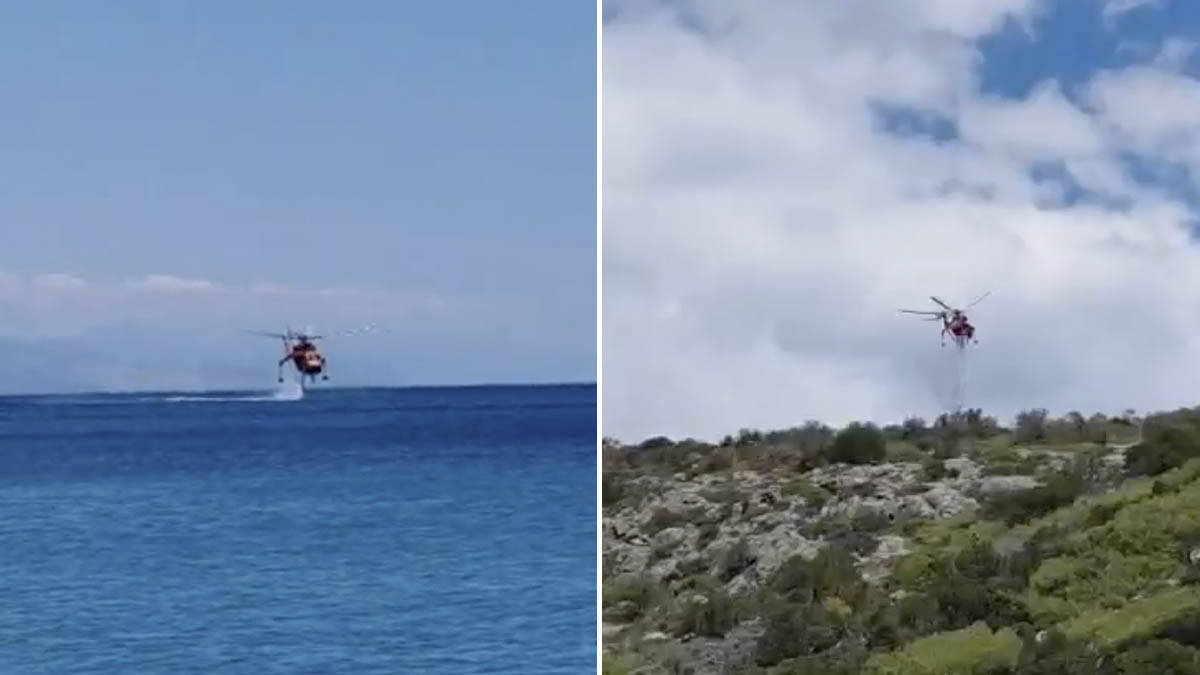 Drama u Grčkoj, izbio veliki požar: Veliki broj vatrogasaca na terenu, podignut i helikopter (Video)