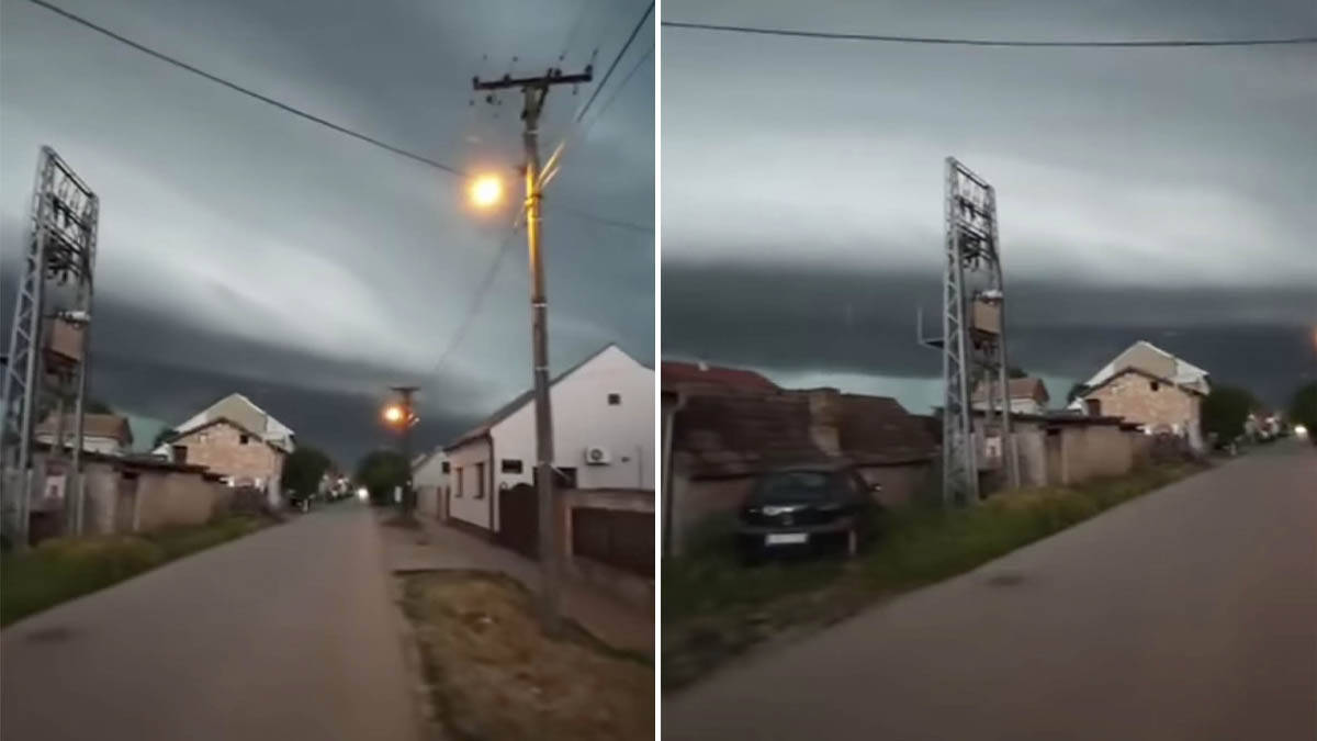 Zastrašujući prizori nevremena u Vojvodini: Mračni oblaci prekrili gradove, u Novom Sadu stoji saobraćaj (Video)