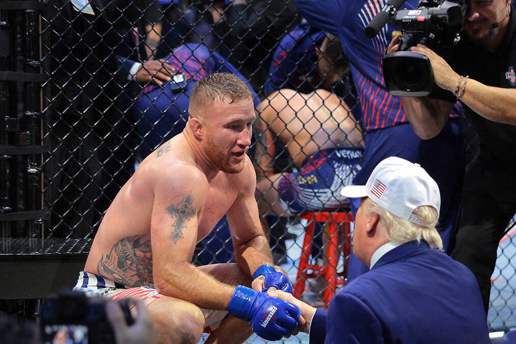 Gejdži unakazio Iliju Topuriju pred Trampom: Veliki šok na UFC 250 u Beloj kući