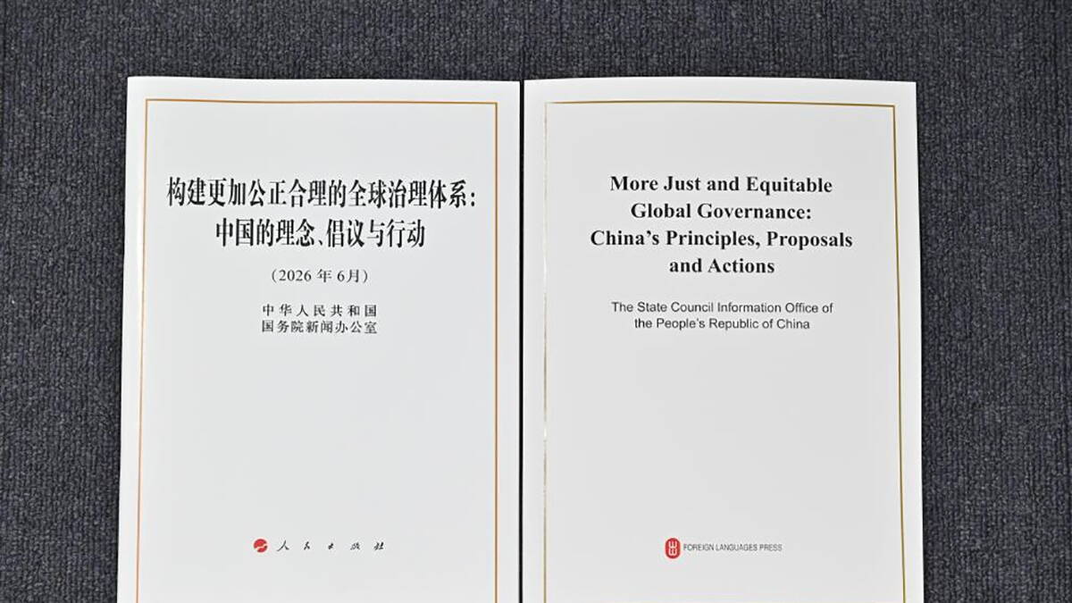 Kineska vlada objavila Belu knjigu o globalnom upravljanju