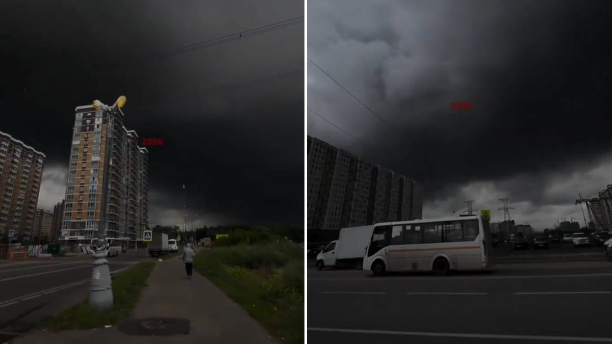 Crna kiša prekrila Moskvu nakon razornih napada: Opsadno stanje u ruskoj prestonici, ima povređenih (Video)