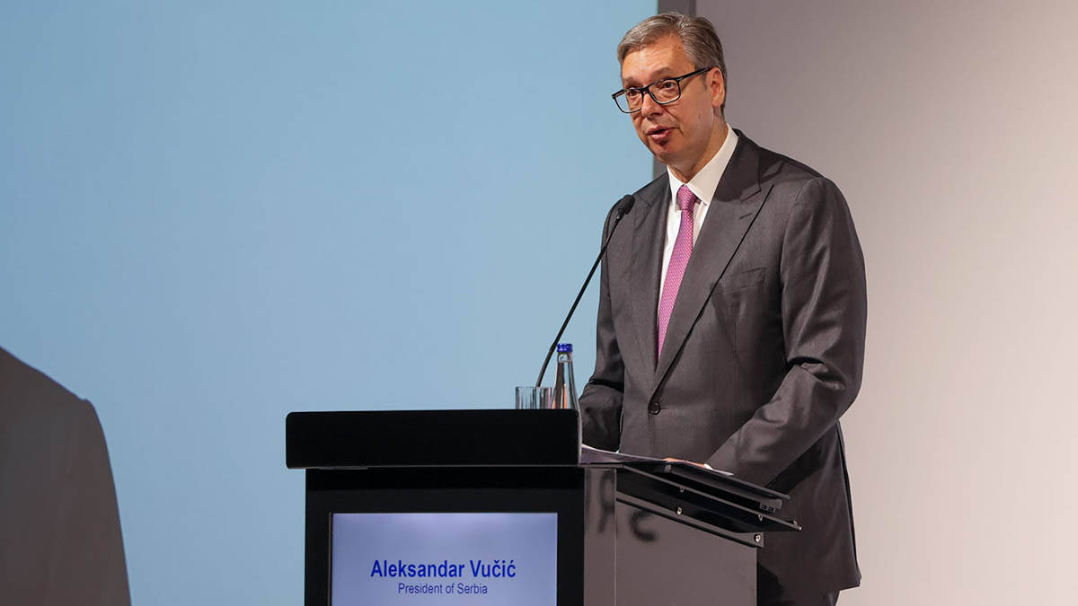 Vučić na otvaranju XXI Svetskog kongresa ekonomista: Srbija je četvrta u Evropi po stopi rasta, cilj je da budemo prvi