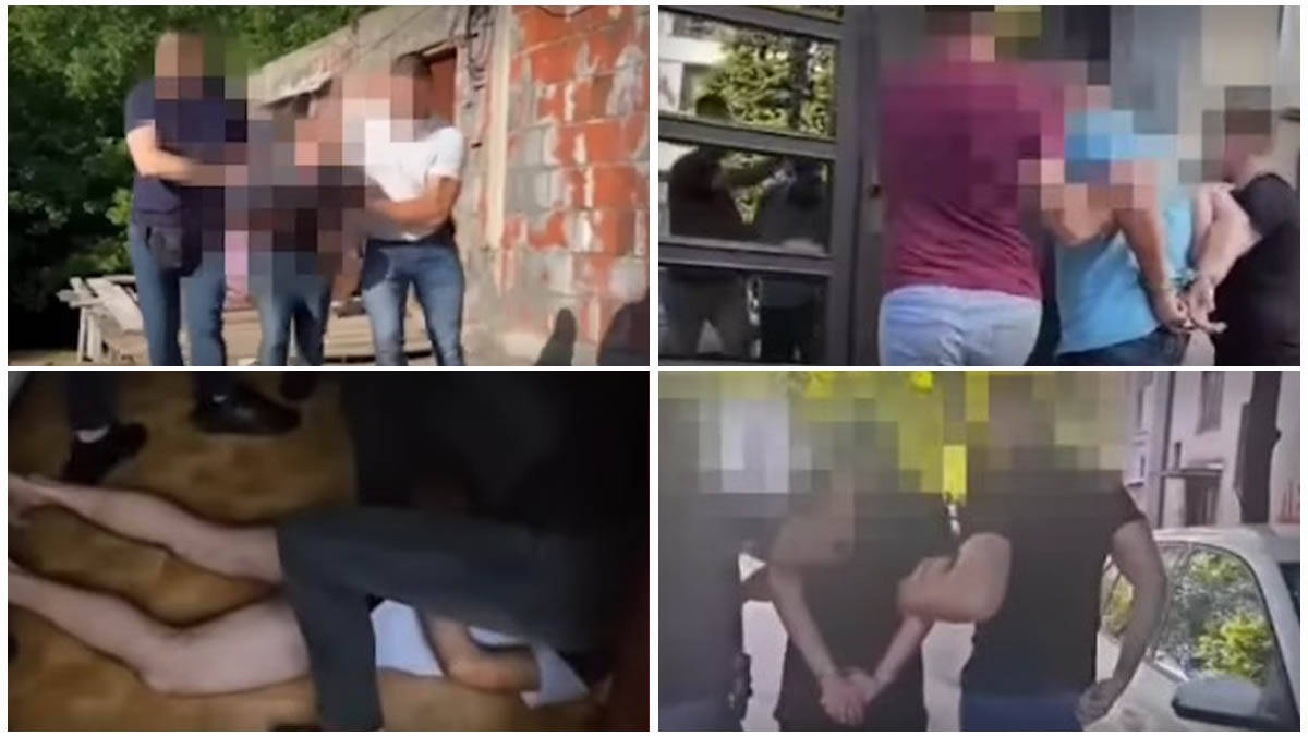 Snimak hapšenja osumnjičenih u akciji "Armagedon": Predstavljali se kao devojčice kako bi namamili maloletnice (Video)