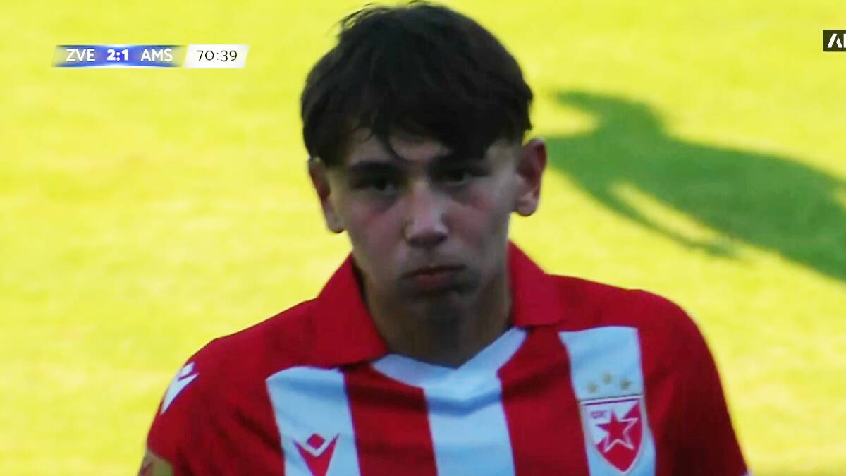 Crvena zvezda - Amšteten uživo: Džej Enem za novo vođstvo, Rodrigao mu "na tacni" namestio gol