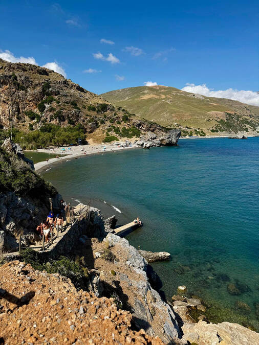 Vraćali smo se sa jedne od najlepših plaža na Kritu, a onda nam se desilo nešto što ćemo pamtiti do kraja života