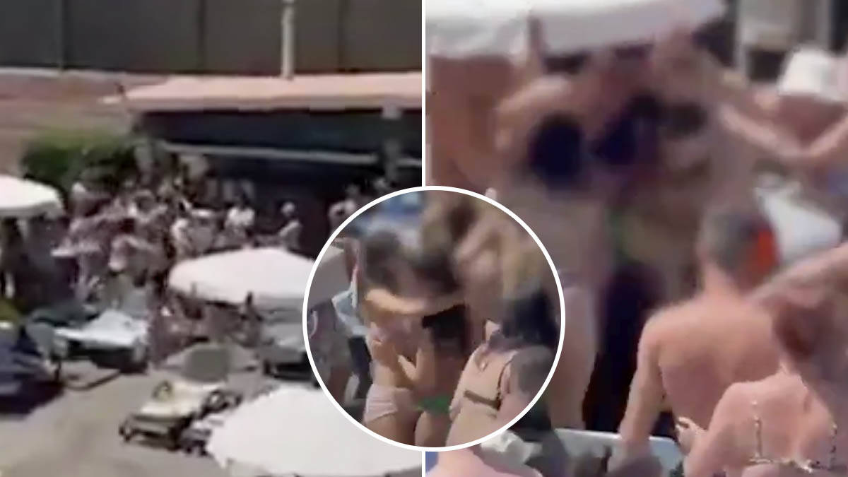 Skandal u poznatom letovalištu: Masovna tuča na bazenu zbog ležaljki, devojčici (13) polomljen nos (Video)
