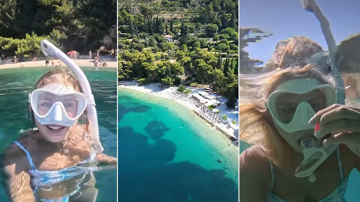 Amerikanka zaronila u Jadran i ostala bez reči: Pokazala šta ju je dočekalo na dnu (Video)