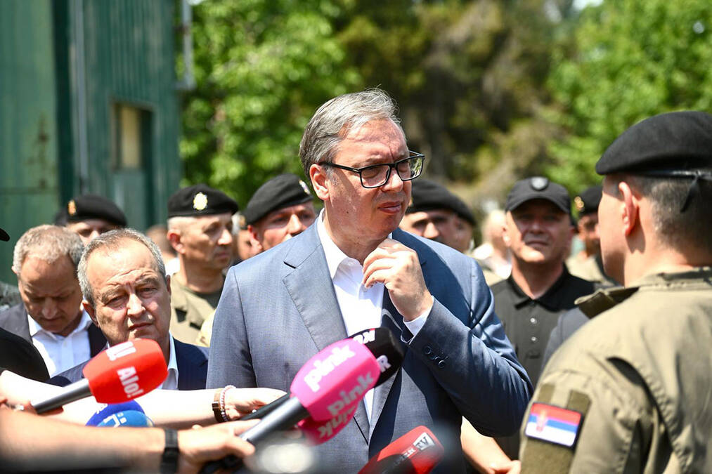 "Neko izmisli, pa nastane haos": Vučić o "ubadanju" na festivalu Belgrade Music Week