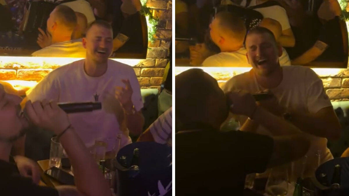 "Prokleta je Amerika i zlato što sja": Jokić izveo košarkaše Srbije u kafanu, ovako lumpuju