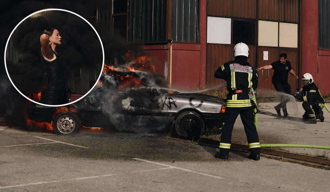 Ugasili požar, pa tražili da se slikaju s pevačicom: Nesvakidašnja scena sa srpskim vatrogascima, na kraju usledio šok