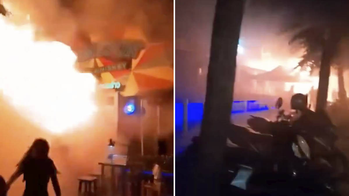 Veliki požar "progutao" bar na Tajlandu: Vatra odnela 27 života, ljudi se gušili u toaletima (Video)
