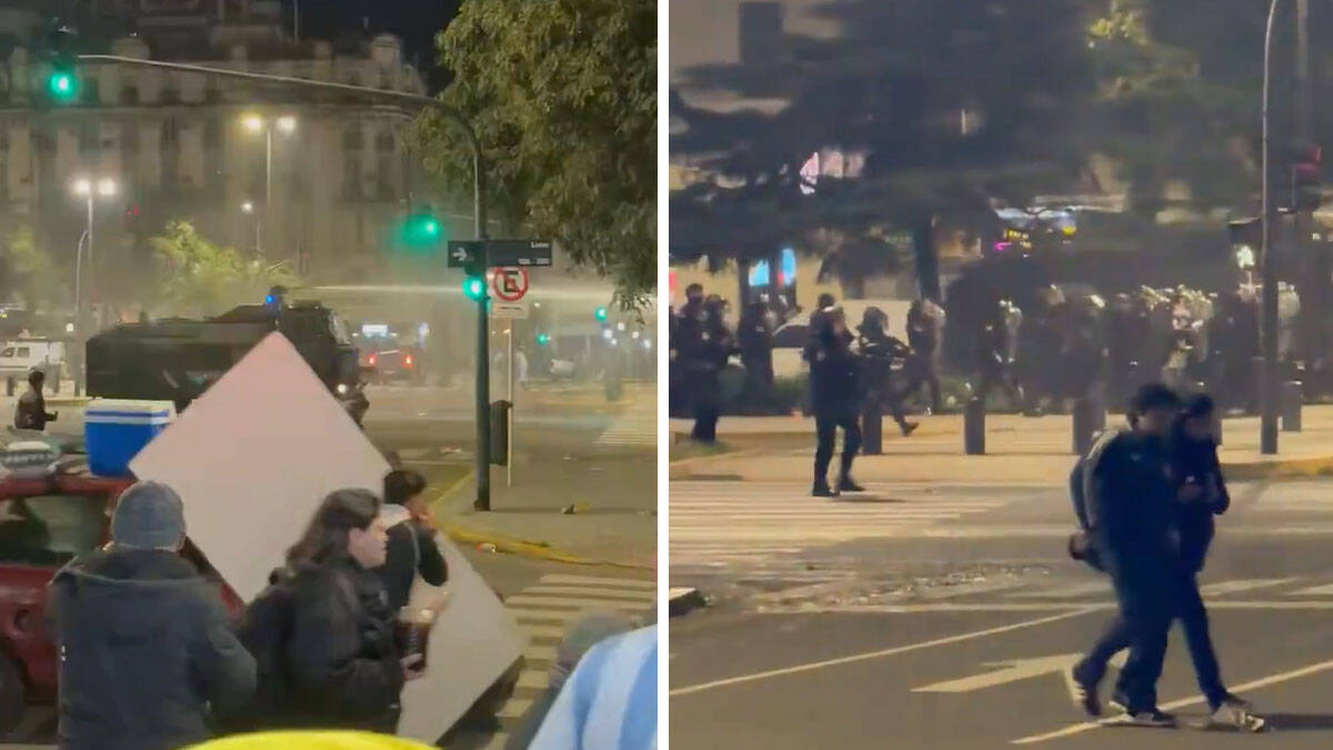 Haos u Argentini posle finala SP-a: Opsadno stanje na ulicama, suzavac i vodeni topovi preplavili grad (Video)