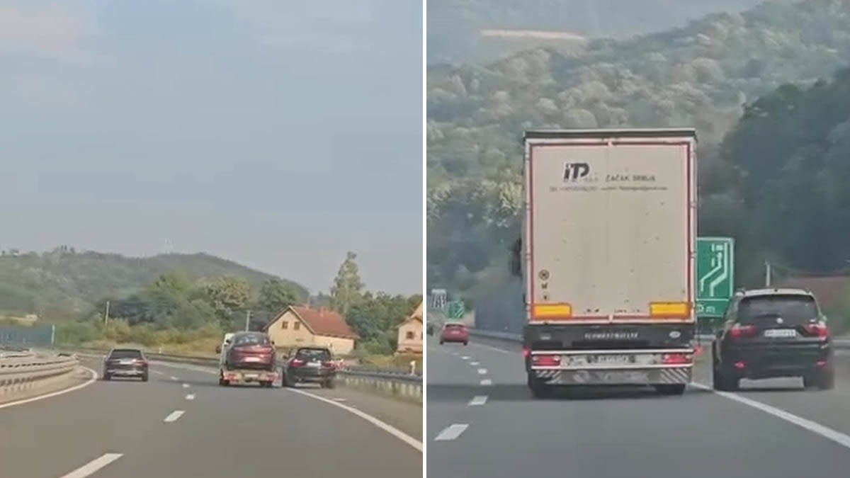 Bahati vozač BMW džipa na "Milošu Velikom": Očevici u neverici, preticao zaustavnom trakom