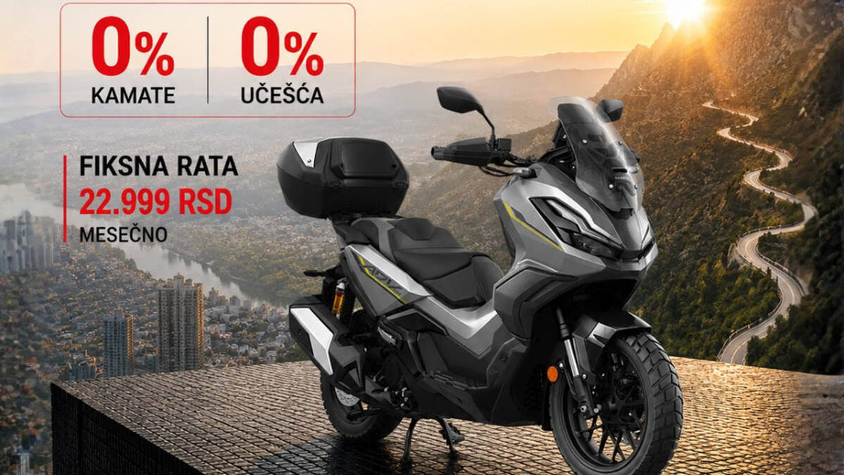 Razmišljaš o skuteru? Honda ADV350 sada po uslovima koji se ne sreću svaki dan